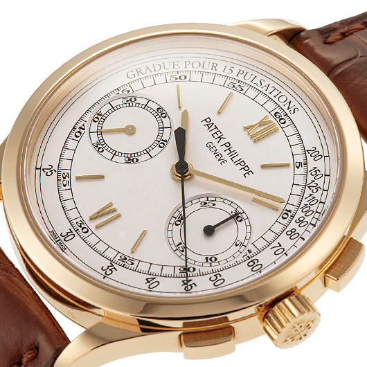 パテックフィリップ コンプリケーション クロノグラフ 5170J-001 シルバー 中古 サブカット 1枚目