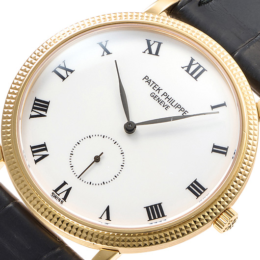 パテックフィリップ カラトラバ 3919J-001 ホワイト 中古 サブカット 1枚目