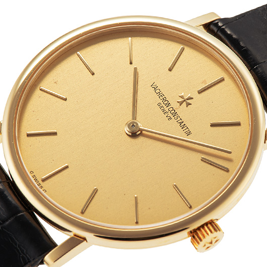 ヴァシュロンコンスタンタン エッセンシャル セミフラット 31039/000J-7550 シャンパン 中古 サブカット 1枚目