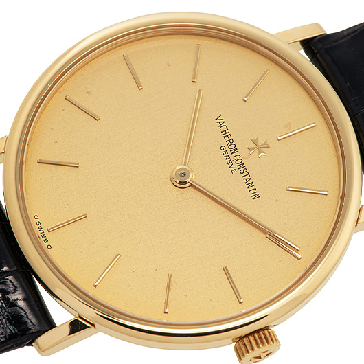 ヴァシュロンコンスタンタン エッセンシャル セミフラット 31039/000J-7550 シャンパン 中古 サブカット 3枚目