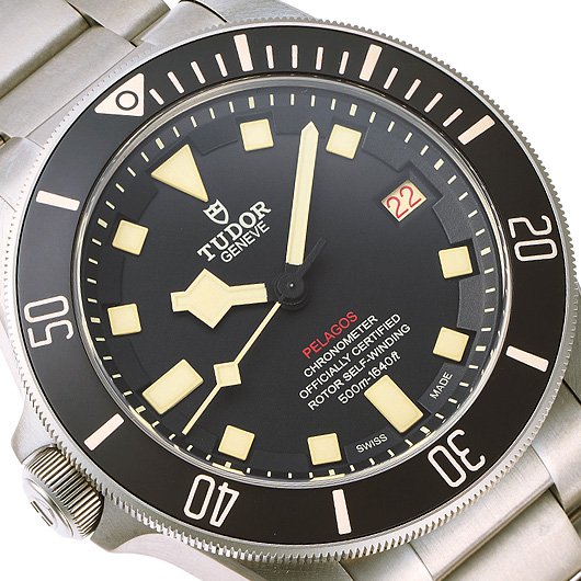 チューダー/チュードル ペラゴス レフトハンド ドライブ 25610TNL-0001 ブラック 中古 サブカット 1枚目