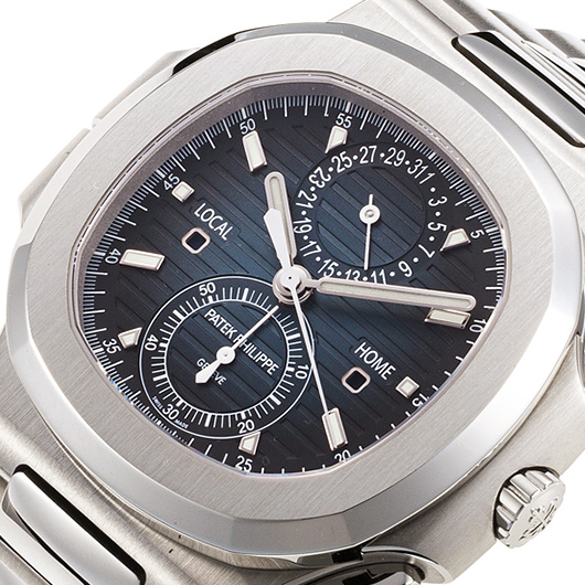 パテックフィリップ ノーチラス トラベルタイム クロノグラフ 5990/1A-011 ブルー 新品 サブカット 1枚目