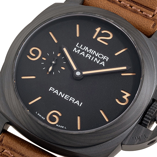 パネライ ルミノール マリーナ カーボテック PAM01707 ブラック 新品 サブカット 1枚目