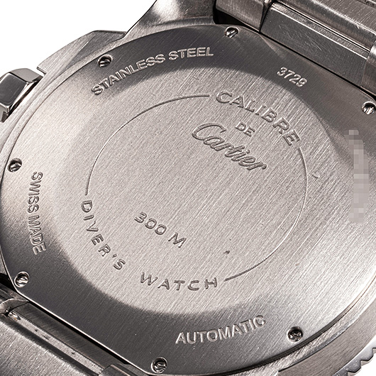 カルティエ カリブル ドゥ カルティエ ダイバー W7100057 ブラック 中古 サブカット 3枚目