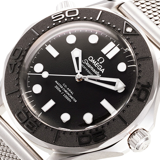 オメガ シーマスター ダイバー 300M コーアクシャル マスタークロノメーター 210.30.42.20.01.023 ブラック 新品 サブカット 1枚目