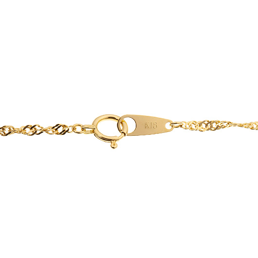 ノーブランド 18K ゴールド ブレスレット 4050480 イエローゴールド 新品 サブカット 2枚目