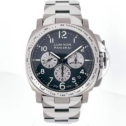 楽天市場】【中古】 パネライ ルミノール クロノグラフ 40mm