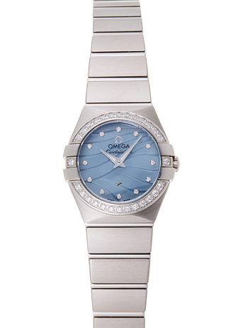 オメガ コンステレーション 123.15.24.60.57.001 ブルー 新品