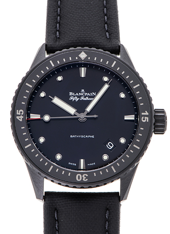 ブランパン Blancpain 5000 0130 B52A ブラック メンズ 腕時計