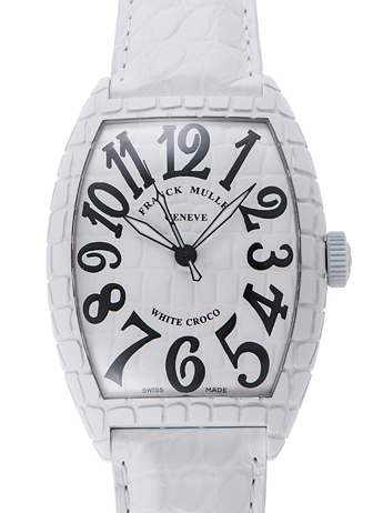 フランク・ミュラー トノウカーベックス ホワイト クロコ 8880SC WHT CRO ホワイト 新品