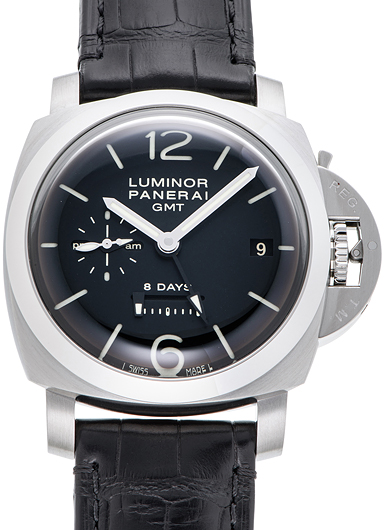 パネライ ルミノール1950 8デイズ GMT PAM00233 ブラック 新品