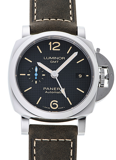 パネライ ルミノール1950 3デイズ GMT アッチャイオ PAM01535 ブラック 新品