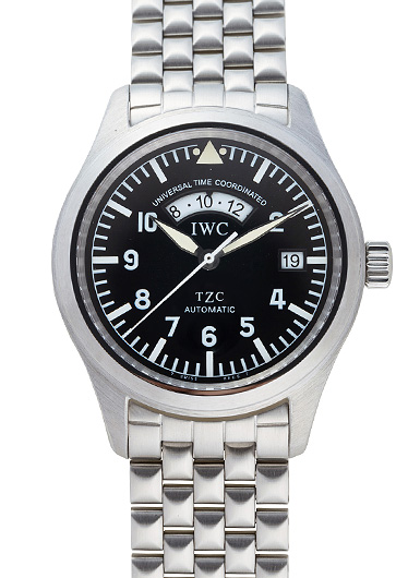 IWC フリーガーUTC IW325102 ブラック USED