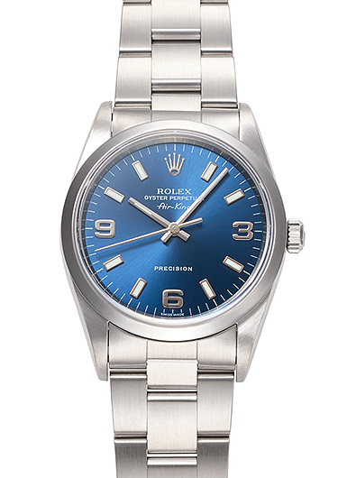 ロレックス エアキング 14000M ブルー 中古