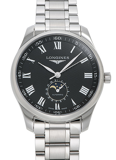 ロンジン マスターコレクション ムーンフェイズ L2.919.4.51.6 ブラック 新品