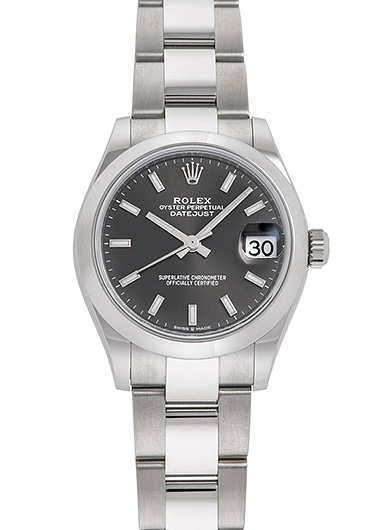 ロレックス デイトジャスト 278240 ダークグレー 新品未使用
