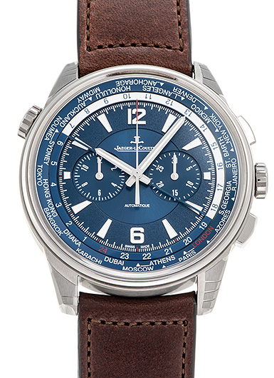 ジャガー・ルクルト ポラリス クロノグラフ WT Q905T480 ブルー 新品