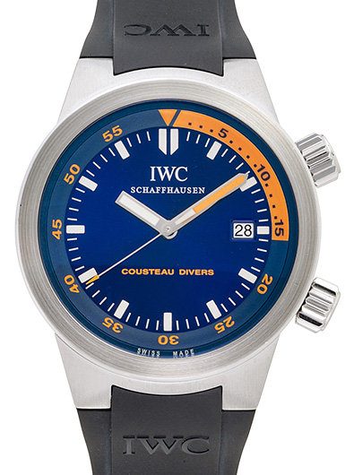 IWC クストーダイバーズ IW354806 ブルー USED