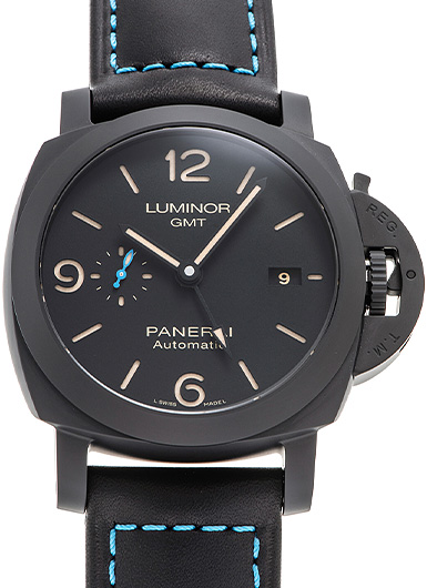 パネライ ルミノール1950 3デイズ GMT セラミカ PAM01441 ブラック 新品