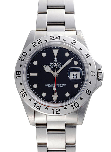 ロレックス エクスプローラーⅡ 16570 ブラック 中古