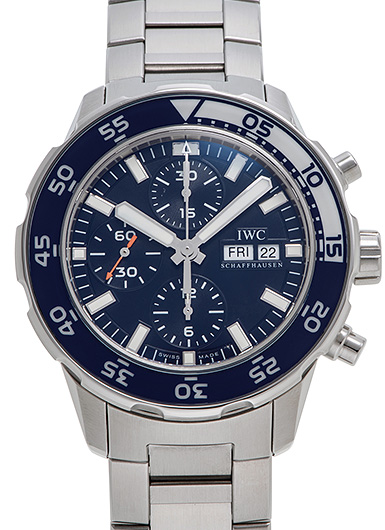 IWC アクアタイマー クロノグラフ IW376710 ブルー USED