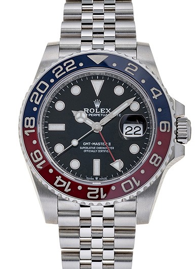 ロレックス GMTマスターⅡ 126710BLRO ブラック 中古