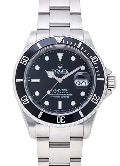 ロレックス サブマリーナ デイト 16610 ブラック 中古