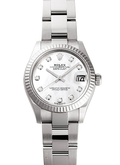 ロレックス デイトジャスト 31 278274NG ホワイト 未使用品