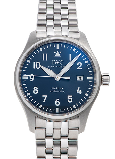 IWC パイロットウォッチ マークXX IW328204 ブルー 中古