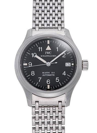 IWC マークXⅡ IW324102 ブラック 中古