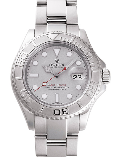 ロレックス ヨットマスター ロレジウム 16622 シルバー 中古