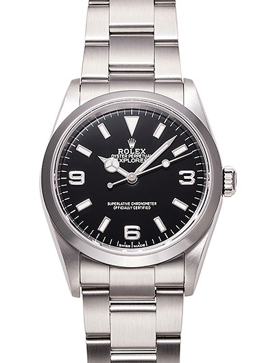 ロレックス エクスプローラーⅠ 114270 ブラック 中古