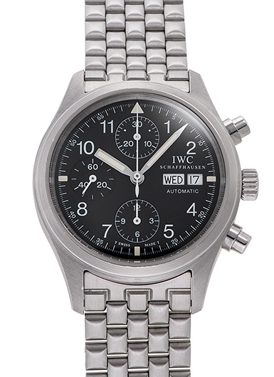 IWC フリーガー クロノグラフ IW370607 ブラック 中古