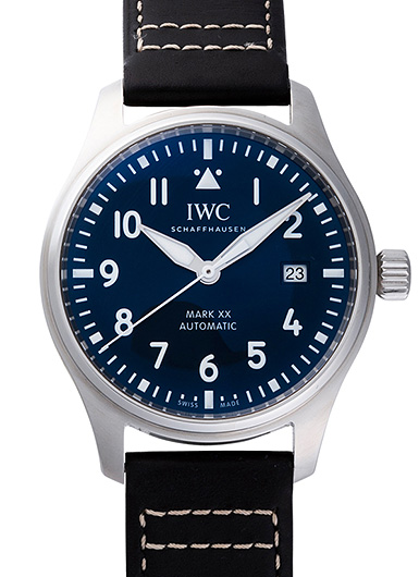 IWC パイロットウォッチ マークXX IW328203 ブルー 中古