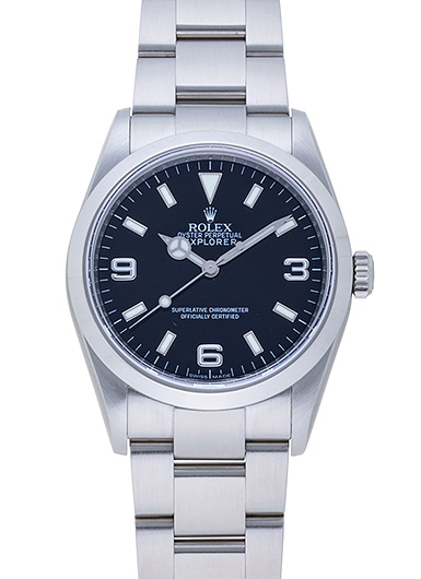 ロレックス エクスプローラーⅠ 114270 ブラック 中古