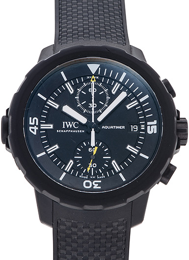 IWC アクアタイマー クロノグラフ ガラパゴス アイランド IW379502 ブラック 中古