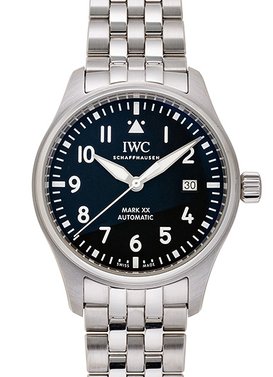 IWC パイロットウォッチ マークXX IW328202 ブラック 中古