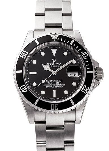 ロレックス サブマリーナ デイト 16610 ブラック 中古