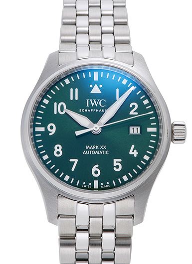 IWC パイロットウォッチ マークXX IW328206 グリーン 中古