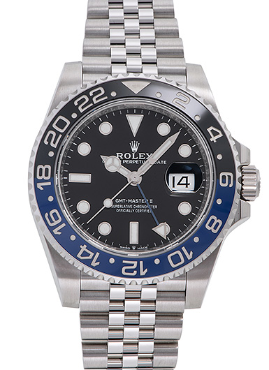 ロレックス GMTマスターⅡ 126710BLNR ブラック 中古