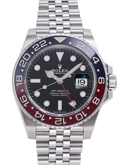 ロレックス GMTマスターⅡ 126710BLRO ブラック 中古