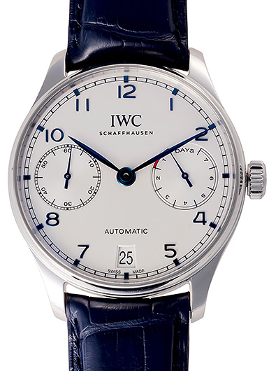 IWC ポルトギーゼ 7デイズパワーリザーブ IW500705 シルバー 中古