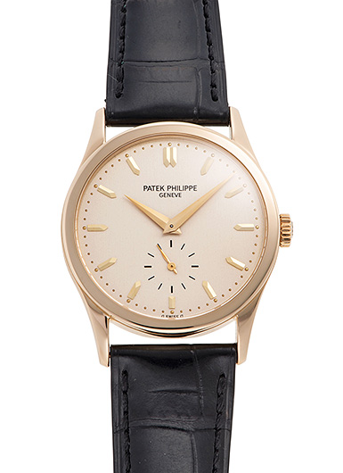 パテックフィリップ カラトラバ 5096J シルバー 中古