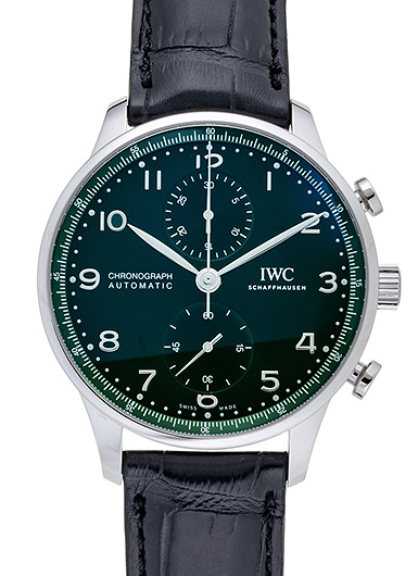 IWC ポルトギーゼ クロノグラフ IW371615 グリーン 新品