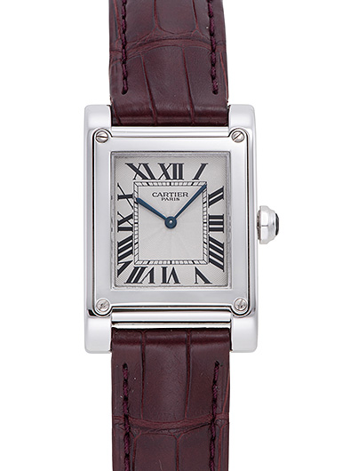 カルティエ タンクアヴィス W1529651 シルバー 中古