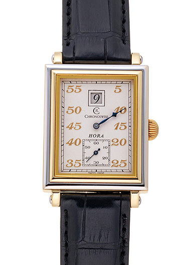 クロノスイス HORA レギュレーター CH1351 アイボリー 中古