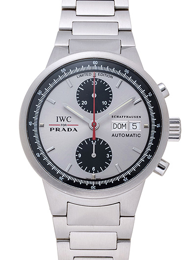 IWC プラダ IW370802 シルバー/ブラック 中古