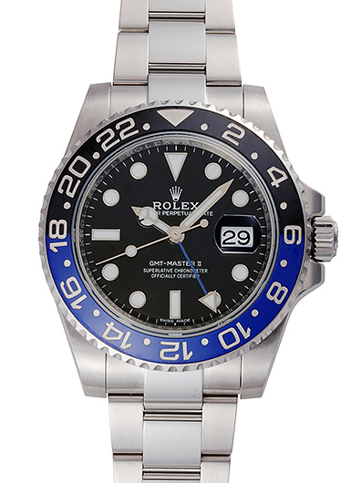 ロレックス GMTマスターⅡ 116710BLNR ブラック 中古