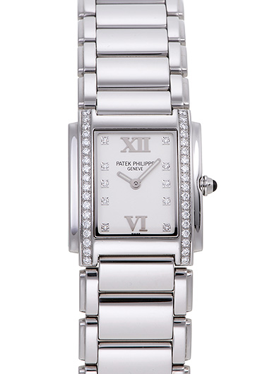 パテックフィリップ トゥエンティーフォー 4910/10A-011 シルバー 中古