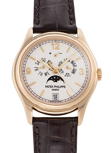 パテックフィリップ 年次カレンダー 5146J-001 アイボリー 中古